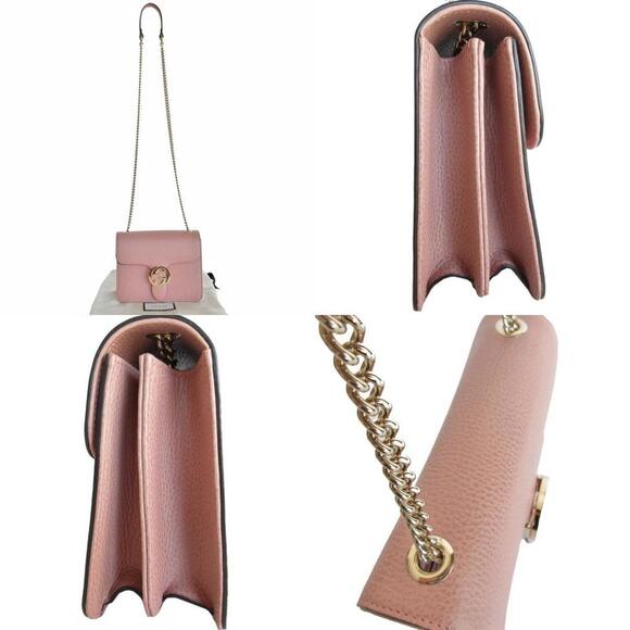 GUCCI Beige Leather Shoulder Bag - Picture 3 of 5